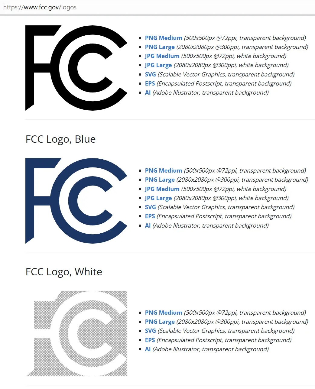 USA FCC LOGO Usage Instructions(图2)