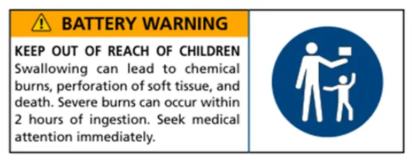 Button Cell Battery PAS 7055:2021 Certification Testing