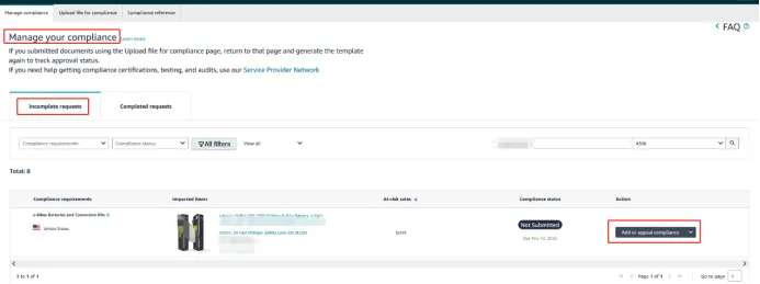 Amazon TIC Direct Validation Compliance(图2) Amazon TIC Direct Validation Compliance(图2)