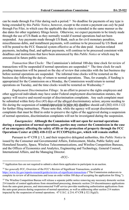 U.S. FCC Shutdown: FCC ID Certification Suspended(图5)
