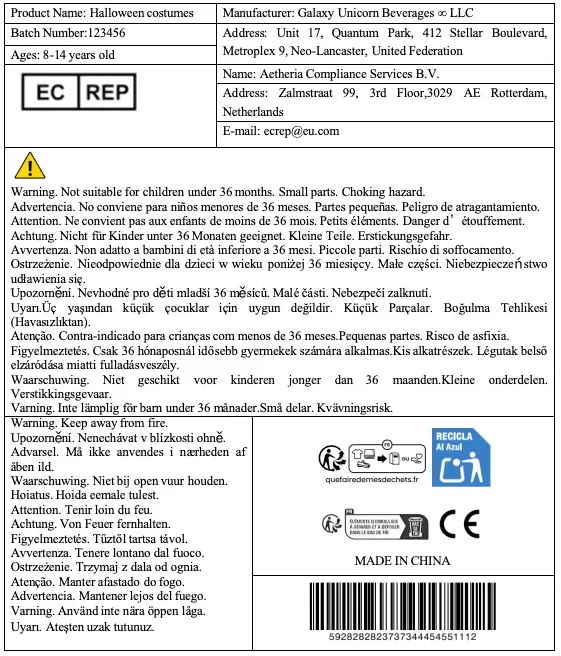 Christmas Children’s Products EU & US Compliance(图5)