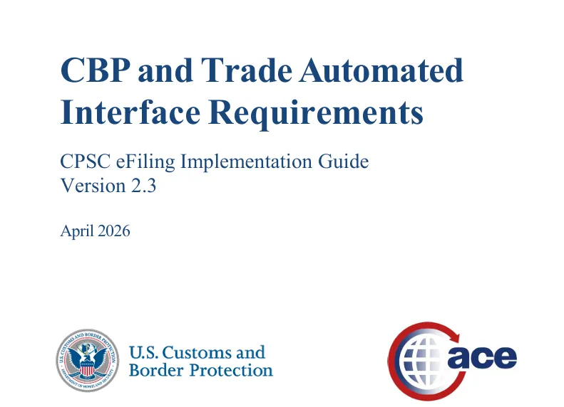 CPSC Products Must Undergo eFiling(图2)